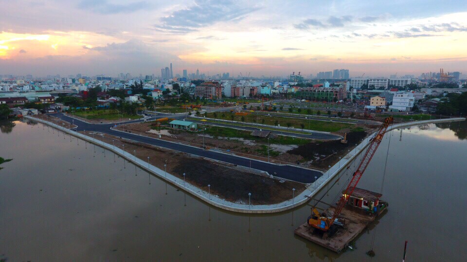 biệt thự ven sông Jamona Golden Silk